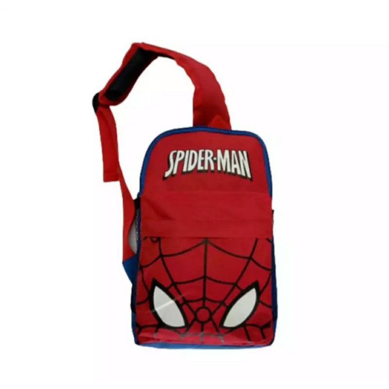 tas slempang spiderman anak