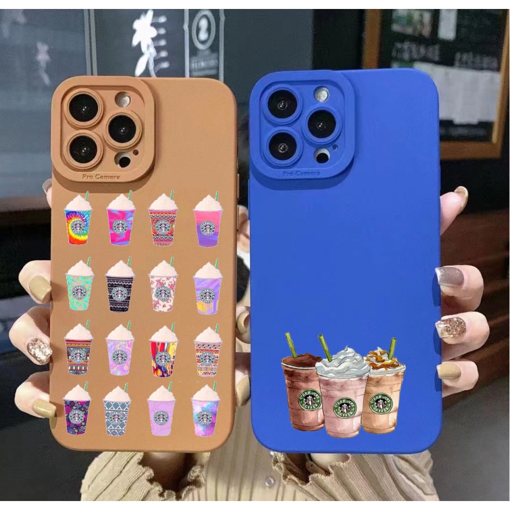CC02 Softcase Casing Motif Kopi Proteksi Kamera for Oppo Realme 10 C1 C2 C3 C10 C11 C12 C15 C20 C20a C21 C21y C30 C31 C33 C35 U1 U2 2 5 5i 5s Narzo 20 30A 50a 50i