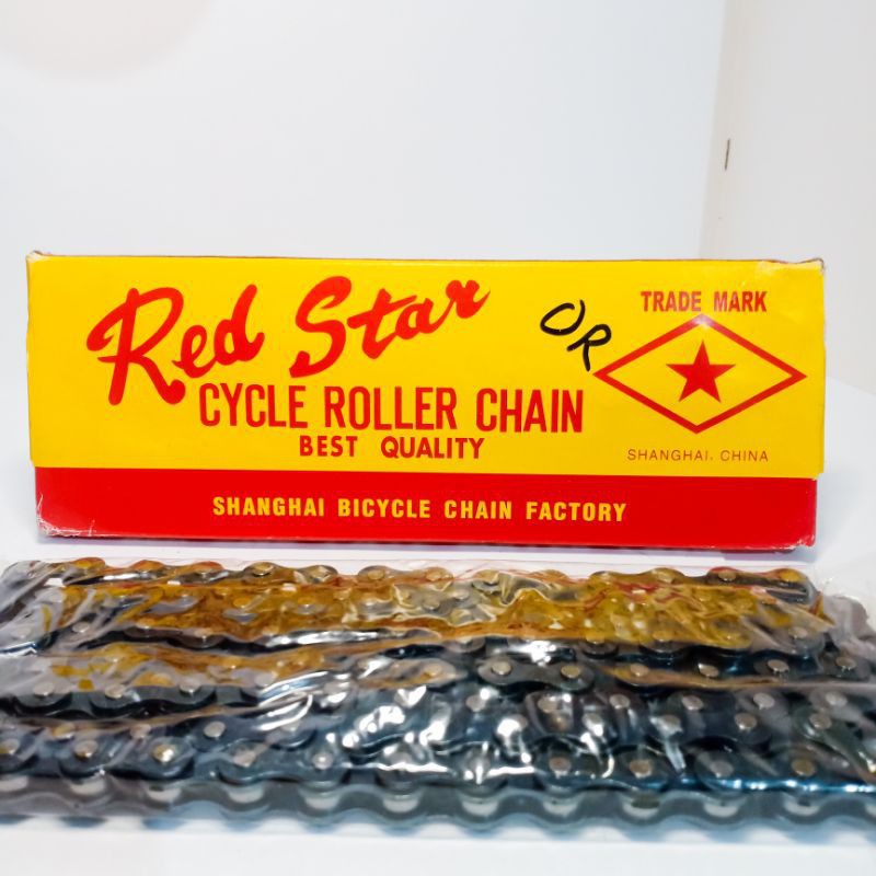 Rantai Sepeda Bicycle Chain Red Star A31