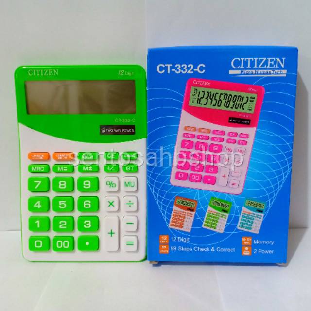 

kalkulator citizen CT 332C