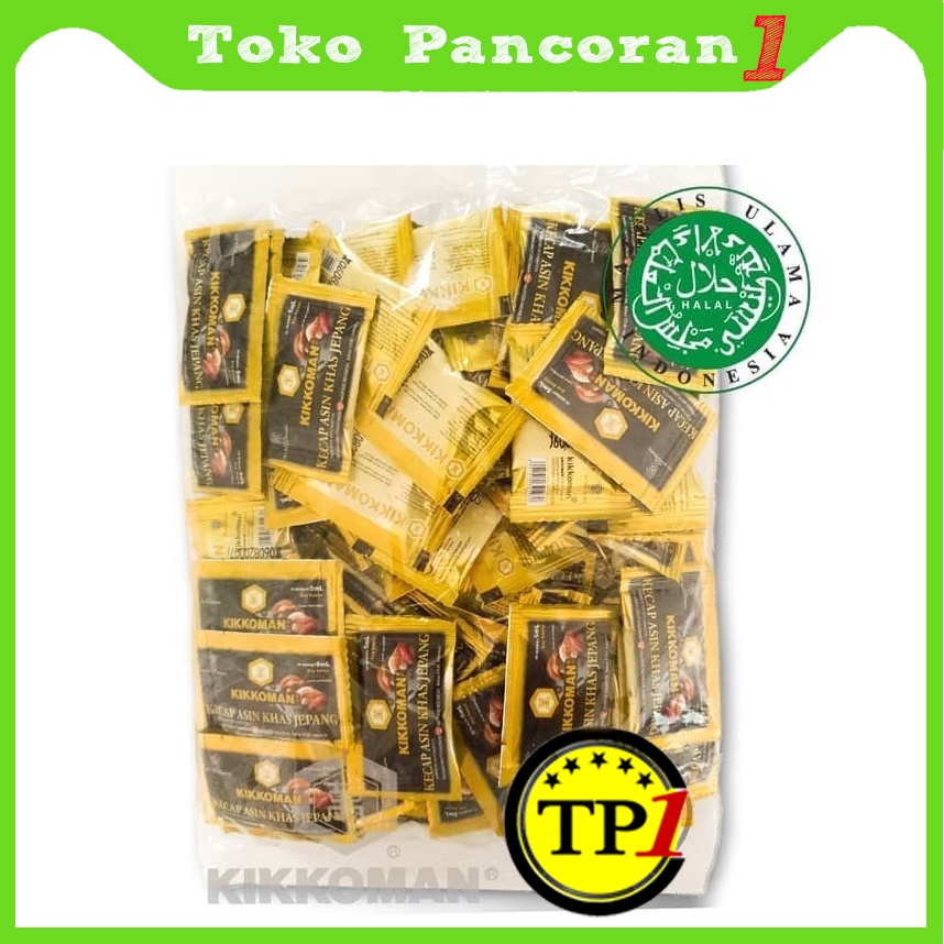 Kikkoman Soy Sauce Sachet Shoyu  Kecap Asin Jepang Halal