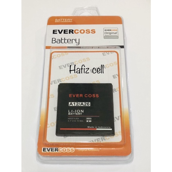 Battery batre Evercross A12 - A26