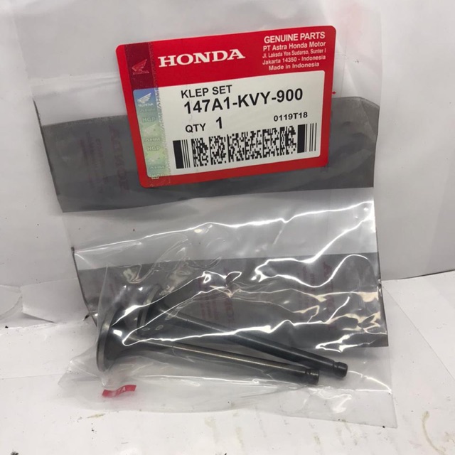 Klep Set Beat, Vario, Blade, Revo Absolute