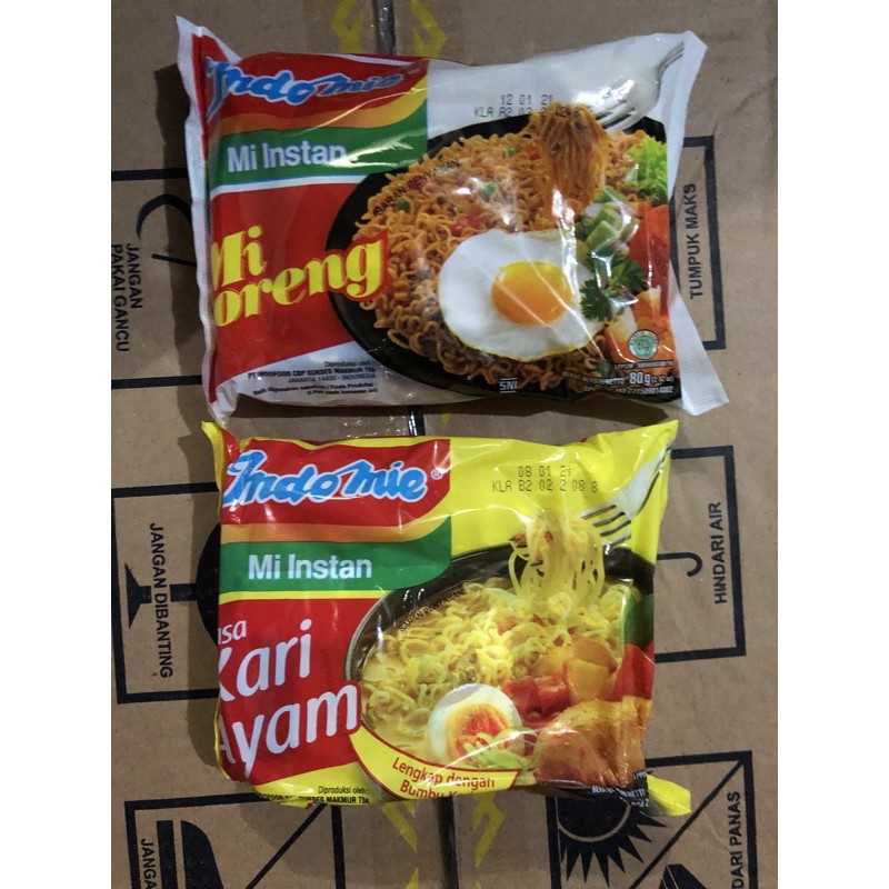 

Indomie Kari Ayam Indomie Goreng