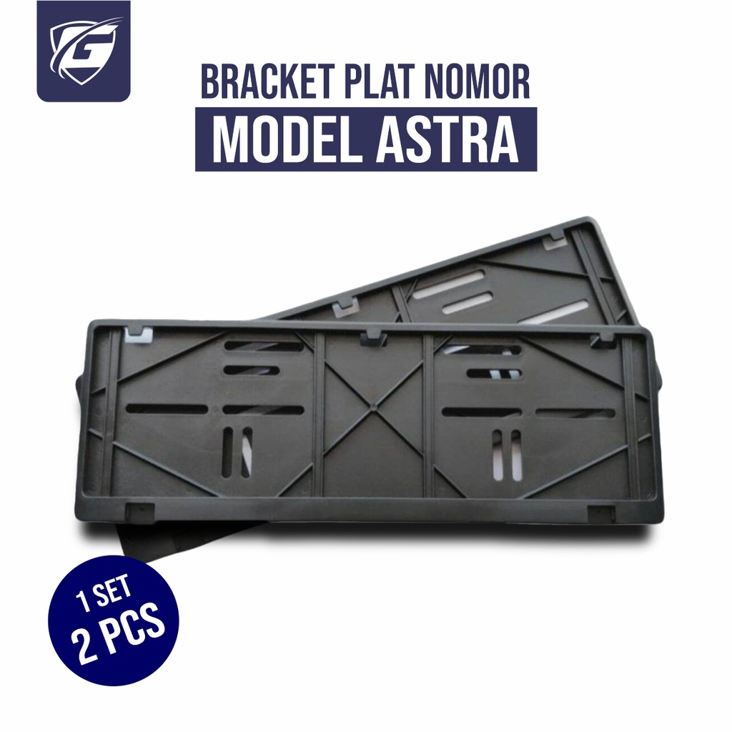 Tatakan / Bracket Plat nomor mobil Model Astra frame plat nomor astra universal