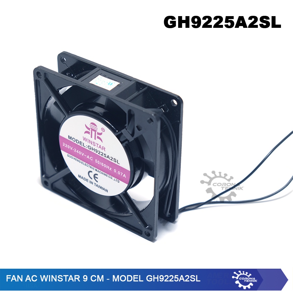 Model GH9225A2SL - Fan AC Winstar 9 CM