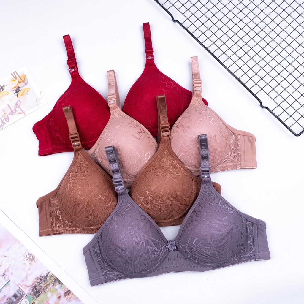 BEE - Bh Lingcao Original / Bra Push Up Bh Busa Tanpa Kawat Lingcao A5-A201 LINGCAO
