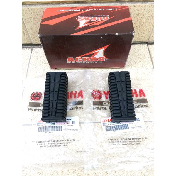 Polaris unik Karet Postep Karet Foot Step Depan Original Yamaha V75- V 75 dan Yamaha V80- V80 Super