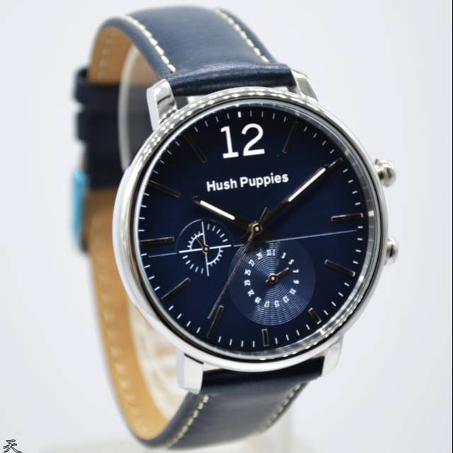 Jam Tangan Pria Hush Puppies 7154M Leather Kulit Original Murah
