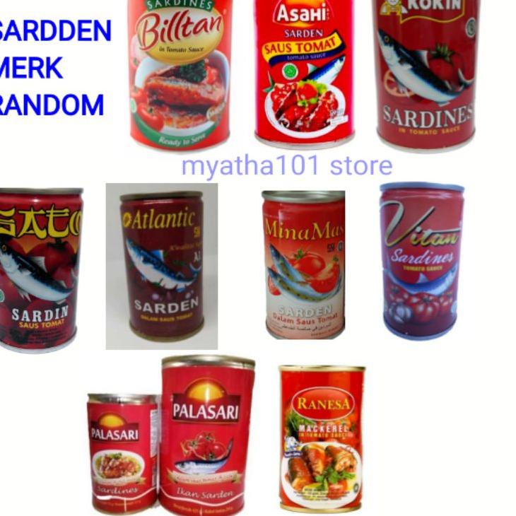 

Paling Baru SARDEN 155 GRAM ( ISI = 10 PCS MERK RANDOM )/SARDEN ASAHI/SARDEN BILTAN/SARDEN ATAN/DLL.