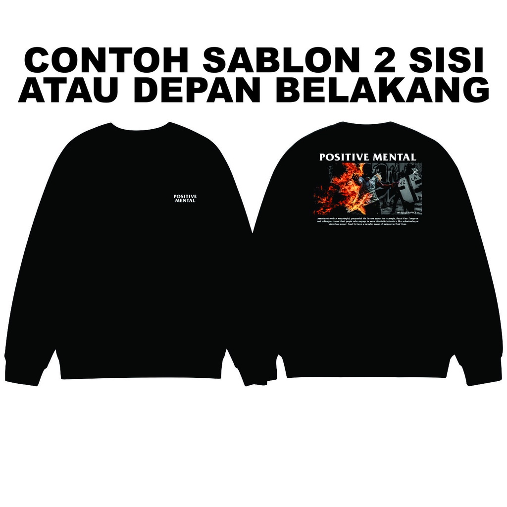 SWEATER PRIA / CREWNECK PRIA DISTRO /SWEATER UNISEX