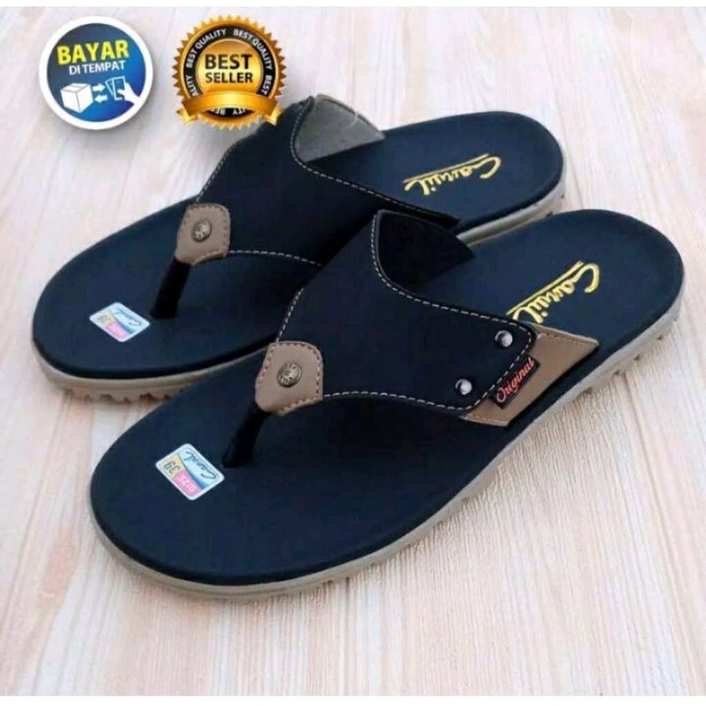 SANDAL JAPIT PRIA DEWASA/SANDAL KULIT PRIA/MONDAY/SANDAL PRIA TERBARU KEKINIAN