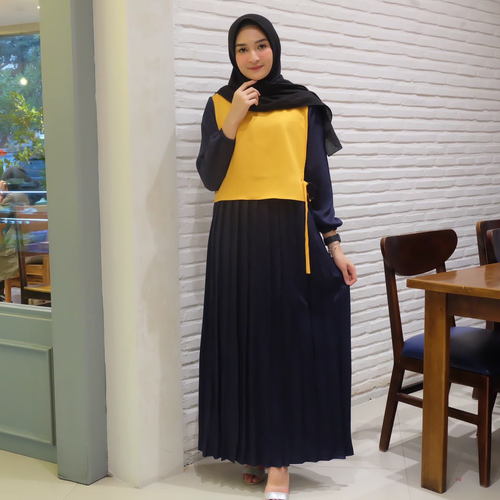 RB Gamis Amanda Fashion Wanita Dress Muslimah Rabbani