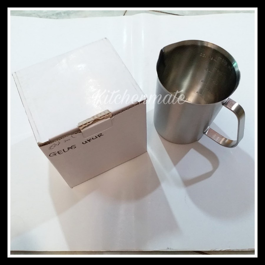 Gelas Takar /Ukur Stainless Steel