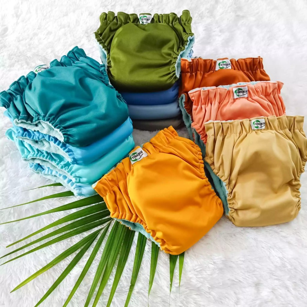 Ningrat Baby Cloth Diapers Clodi Pants AIO Polos Reguler Jumbo Popok Kain Bayi Modern Cuci Ulang Ramah Lingkungan