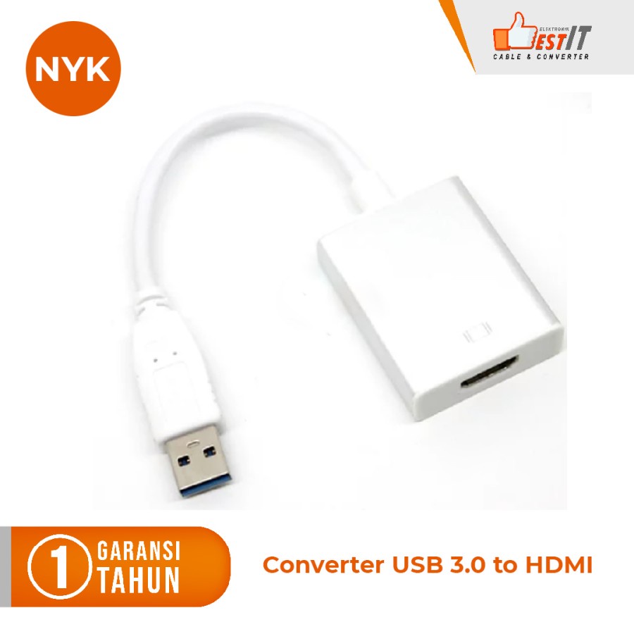 Kabel USB 3.0 to HDMI Converter- Adapter USB 3.0 to HDMI