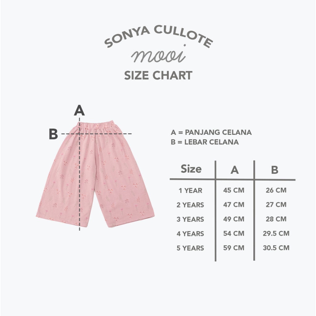 PROMO 7.7 PROMO BAJU LEBARAN MURAH MOOI SONYA CULLOTE CELANA PANJANG KULOT ANAK MOTIF BUNGA KULOT SONYA FASHION ANAK PEREMPUAN 1 - 5 TAHUN