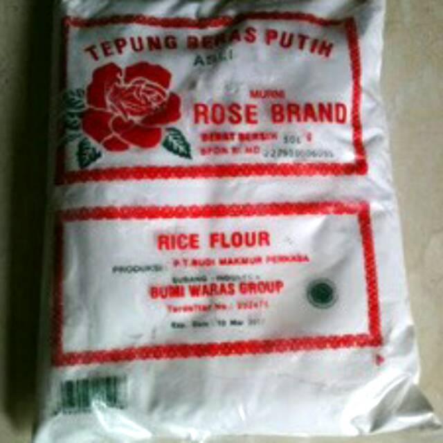 

Tepung Beras Rose Brand 500gr