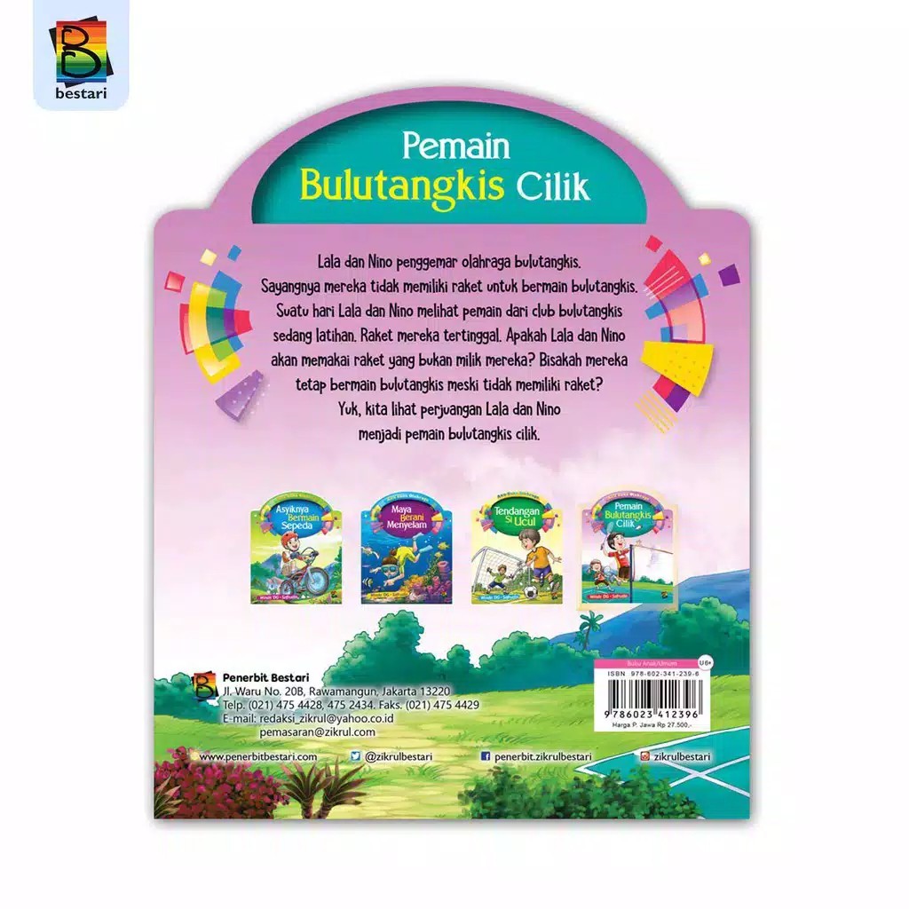Buku Cerita Anak - Buku Cerita Bergambar (Cergam) - Seri Aku Suka Olahraga-1