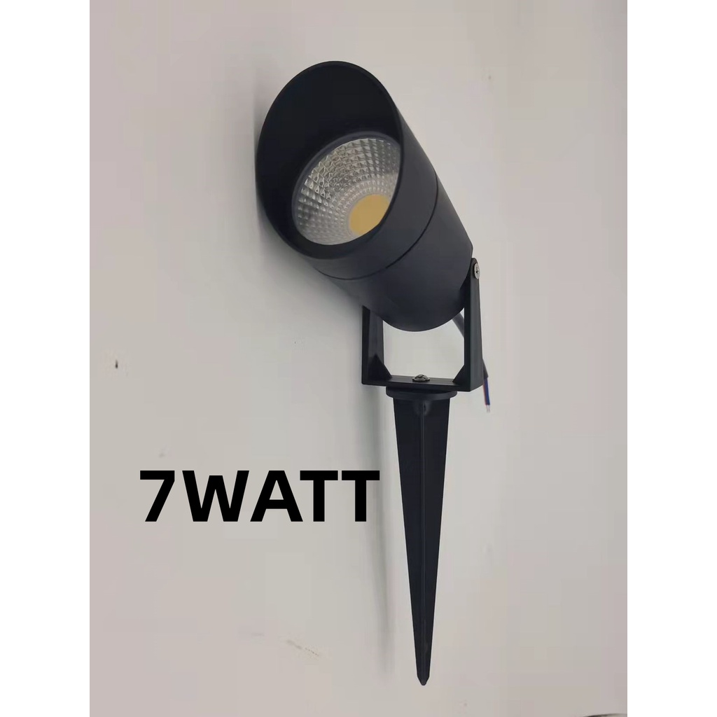 GARDEN LAMP LAMPU TAMAN COB 7W LAMPU TANCAP LAMPU SOROT LAMPU DEKOR WATERPROOF