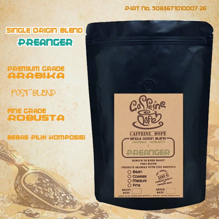 

Kopi Single Origin Blend Preanger 500 Gr - Bean/Biji & Ground/Bubuk