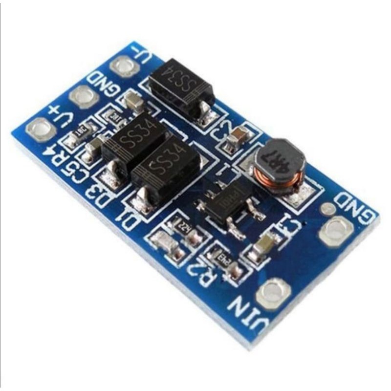 Modul Converter Dual Supply CT 12V Plus Minus dari input 2.8 - 5.5v