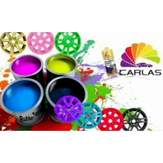 

DISKON 40% Carlas Rubber Paint Fluorescent - cat carlas stabilo PROMO