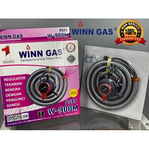 Selang Paket Regulator Winngas PSFRW900M