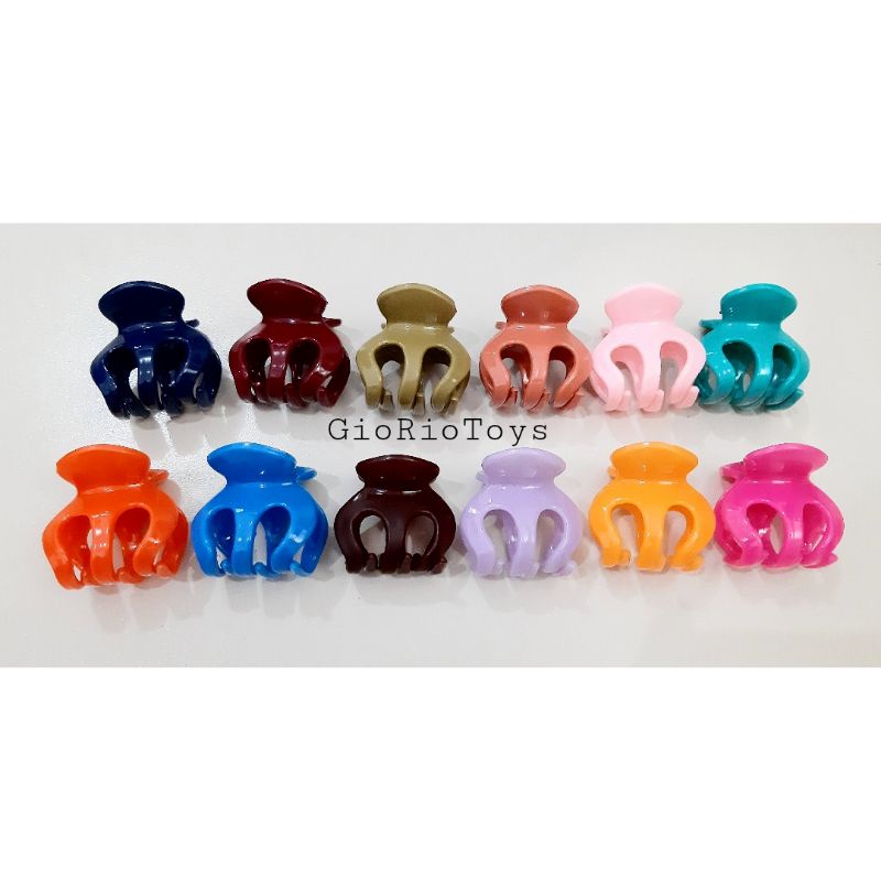 Jedai Jepit Rambut Glossy Besar uk 5 cm Cakar 3 Murah - Jepitan Rambut Jedai Satuan, Grosir