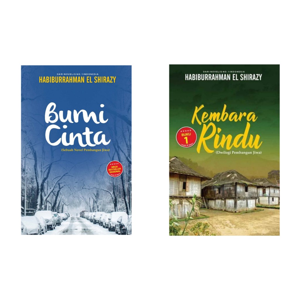Paket Bumi Cinta & Kembara Rindu/Habiburrahman El-Shirazy/Republika [Original]