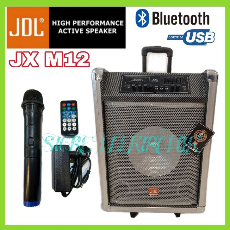 Speaker Portable Meeting JDL JX M12 Usb bluetooth Original