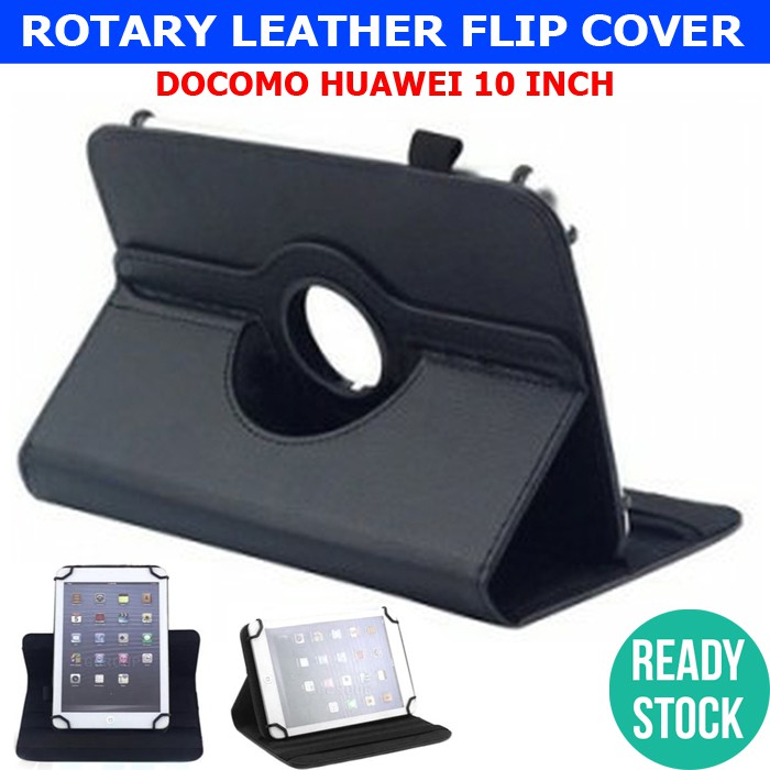Docomo Tablet Huawei 10 Inch Flip Case Casing Book Cover Sarung Kesing Bookcover Flipcase FLipcover