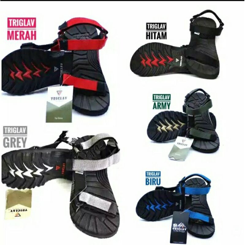 SANDAL TRIGLAV ORIGINAL SANDAL GUNUNG PRIA TRIGLAV