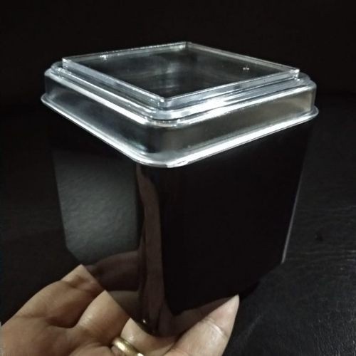 Aokeyo Kotak Jam Tangan SEGI 4 HITAM Box