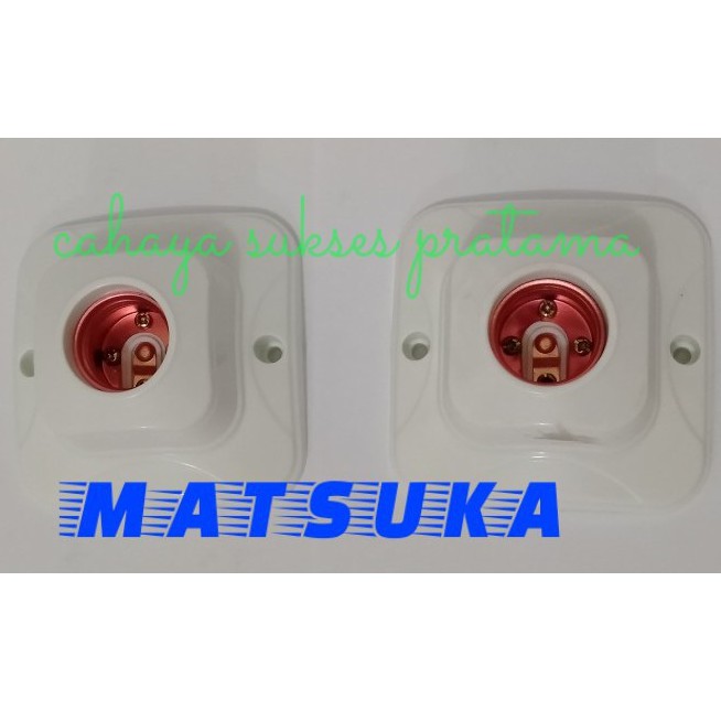 Fitting Plafon Oval /Fiting Lampu Segi Empat Kotak Besar TA-8115 Matsuka