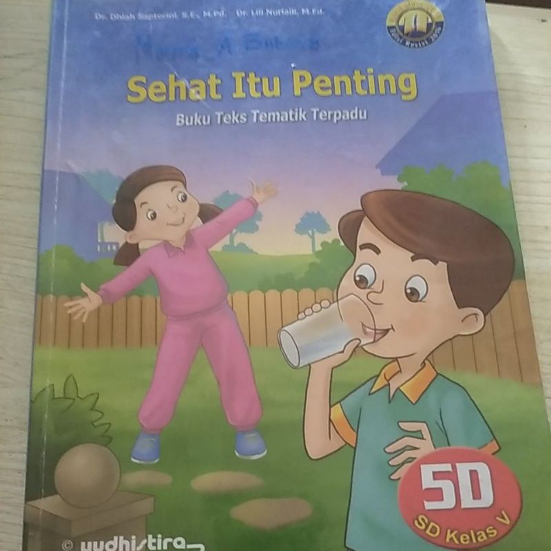 Yudhistira Sehat Itu Penting Kelas 5D