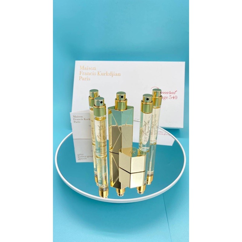 parfum perfume maison francis kurkdjian MFK Baccarat Extrait a la rose set mini travel