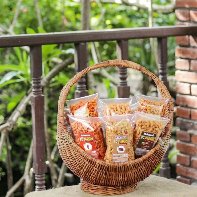 

Makaroni Bantet Pom-Pom kemasan 135gr