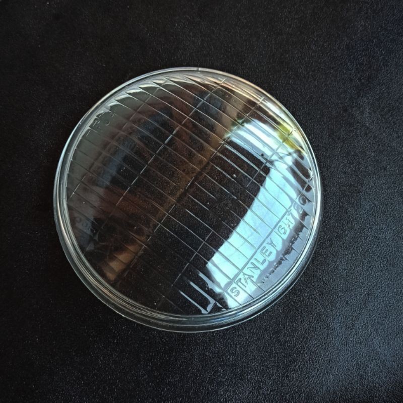 kaca lampu depan cb100 gl100 staenly