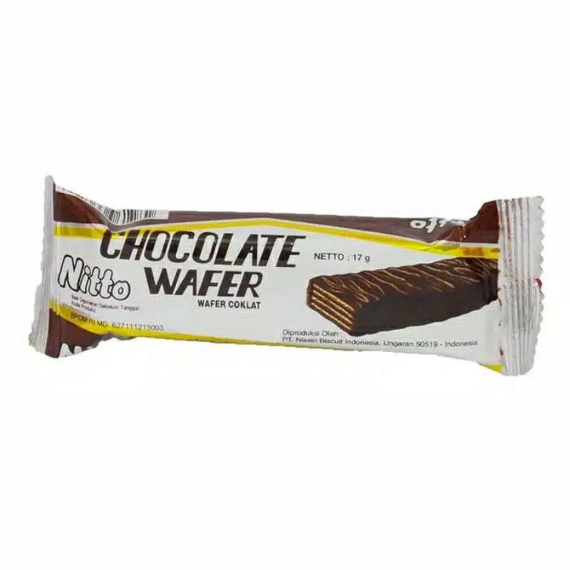 

Nitto Chocolate Wafer 17 gram