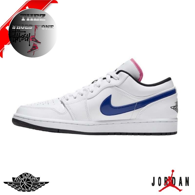 Nike Air Jordan 1 Low White Multicolor - BNIB 100% ORIGINAL MATERIAL GUARANTEE 100% Thez_Shoesone