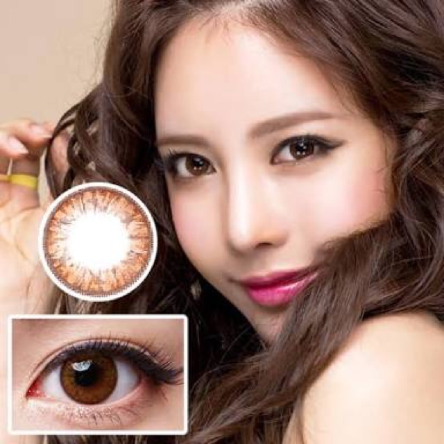 GRANG GRANG Softlens brown gray geo big grang grang