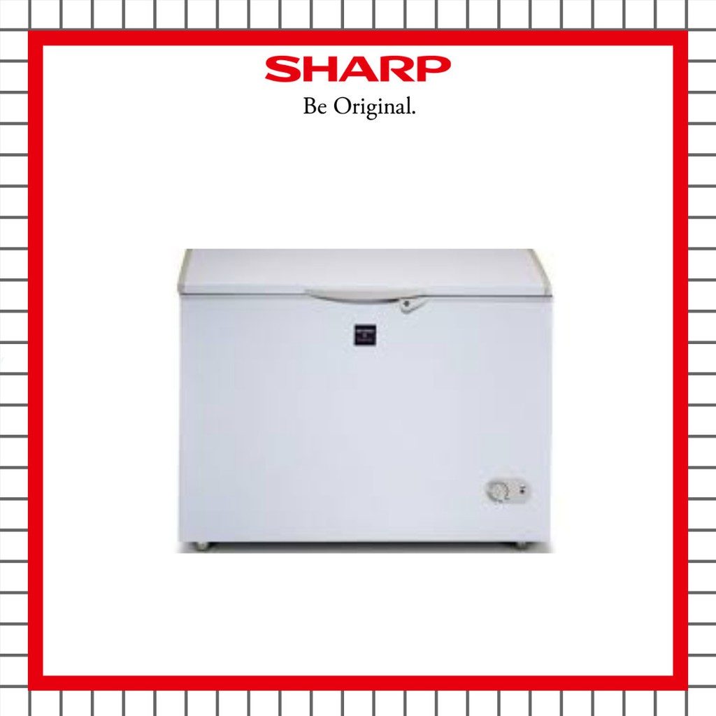 CHEST FREEZER 140 LITER SHARP FRV-150X - White