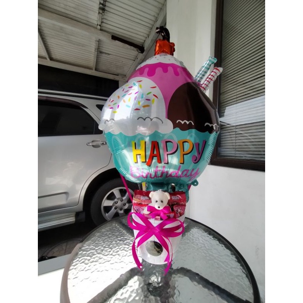

Ballon Birthday snack /ulang tahun/BALLONICECREAM