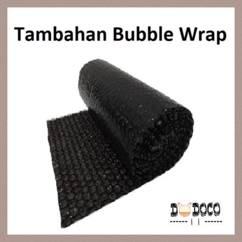 Extra Bubble Wrap Packing Aman