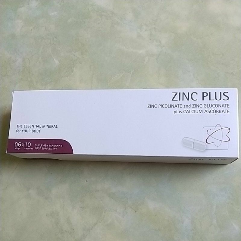 ZINC PLUS VITAMIN C 100mg