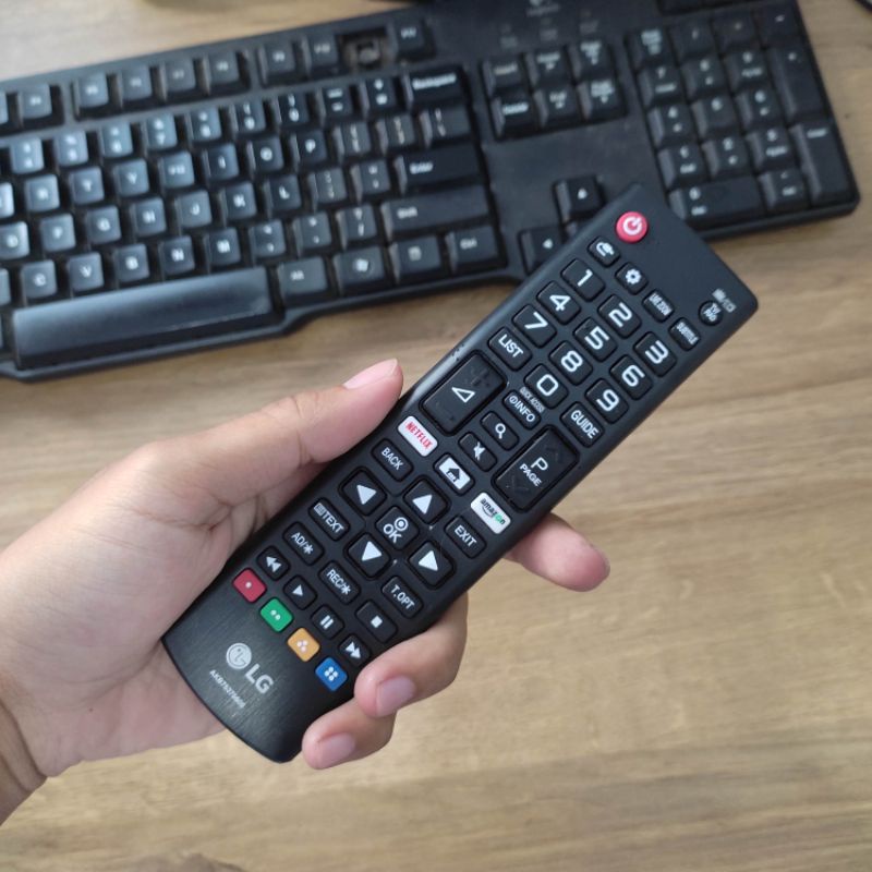Remote TV LG Terbaru Smart TV Dengan Netflix & Amazon 100% Original - Remote TV LG - Remote TV LG Or
