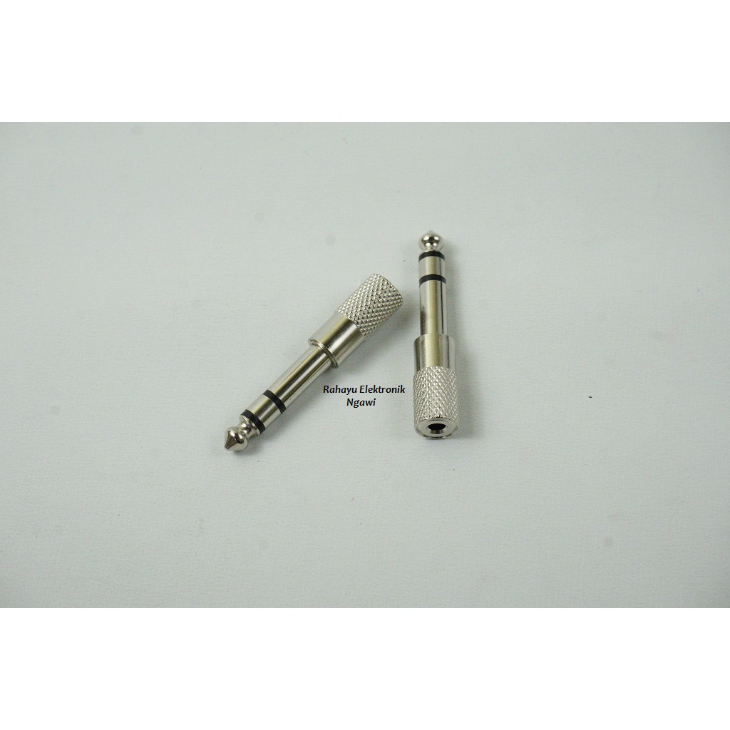 Connector Jack 3,5mm to Akai Mono Stereo / Sambungan Mini 3,5mm ke TOA Mono / Stereo Besi