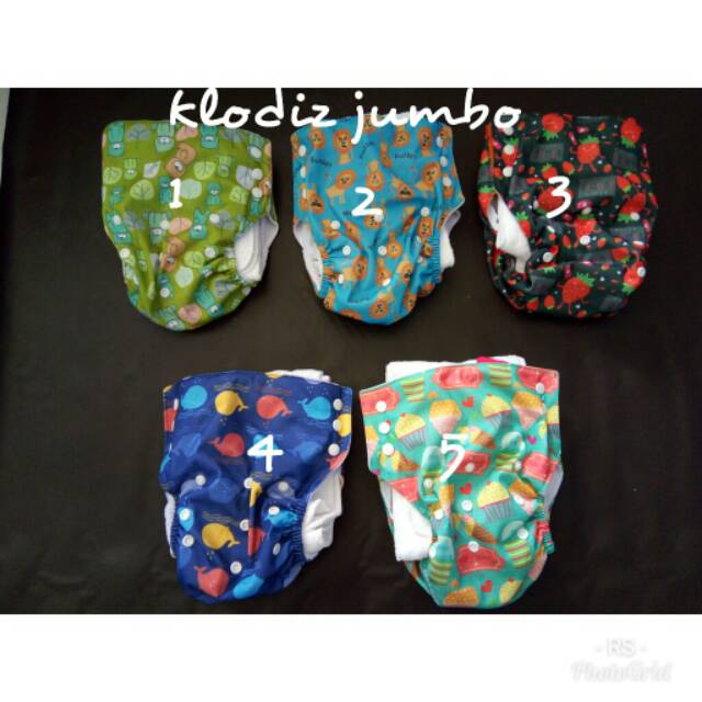 clodi klodiz jumbo  / popok kain cuci ulang