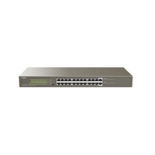 Tenda TEG1124P-24-250W 24-Port Gigabit Ethernet Switch with 24-Port PoE